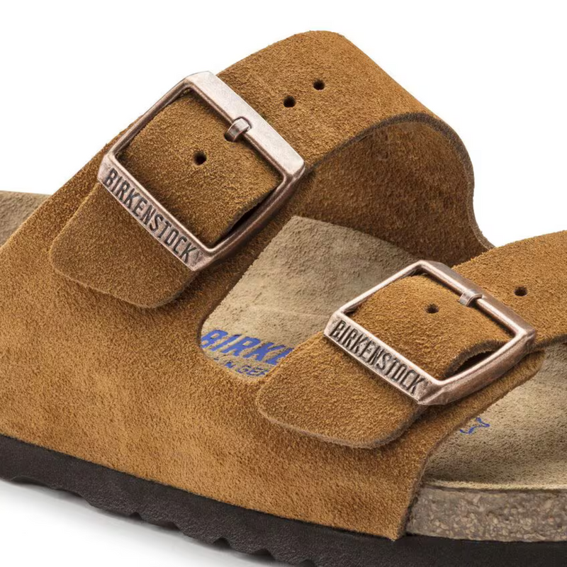 Arizona Suede Sandals – Soft Anatomical Footbed & Relaxed Everyday Comfort