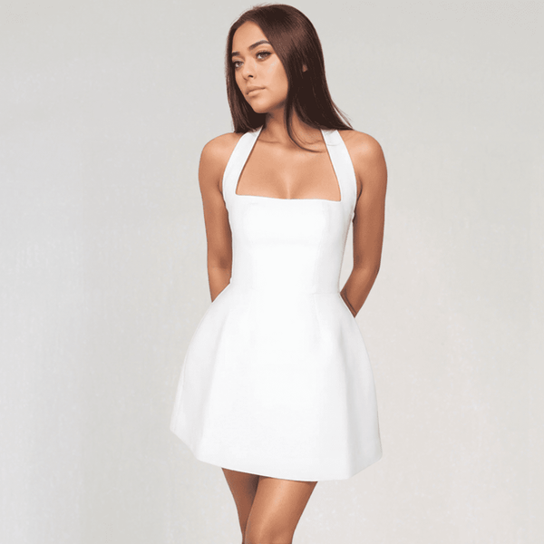Liora Halter Mini Dress