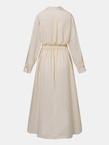 Elegant Vintage-Inspired Women's Dress - Timeless Design, Lightweight Fabric