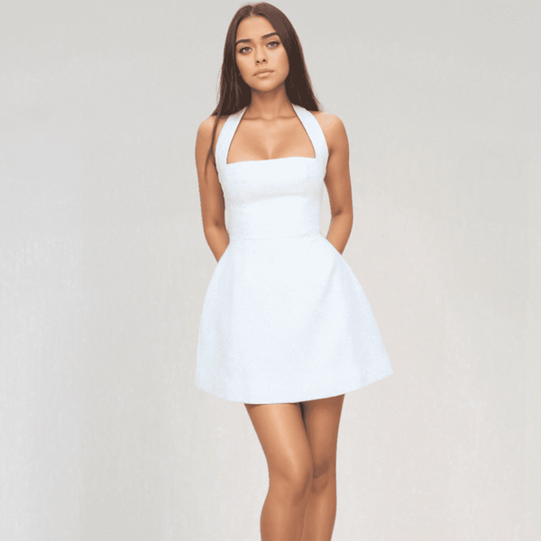 Liora Halter Mini Dress
