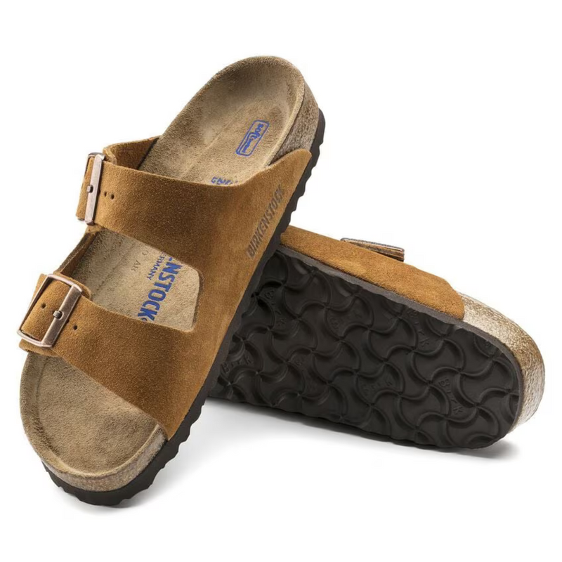 Arizona Suede Sandals – Soft Anatomical Footbed & Relaxed Everyday Comfort