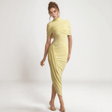 Serena Draped Midi Dress