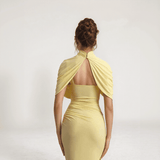 Serena Draped Midi Dress