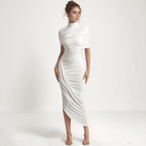 Serena Draped Midi Dress