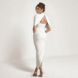 Serena Draped Midi Dress