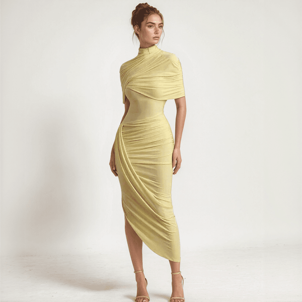 Serena Draped Midi Dress
